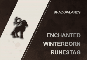 Enchanted Winterborn Runestag Mount