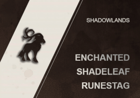Enchanted Shadeleaf Runestag Mount