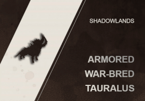 Armored War-Bred Tauralus Mount