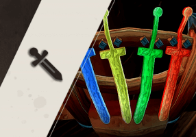 Foam Sword Rack