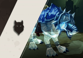 Spectral Wolf Mount